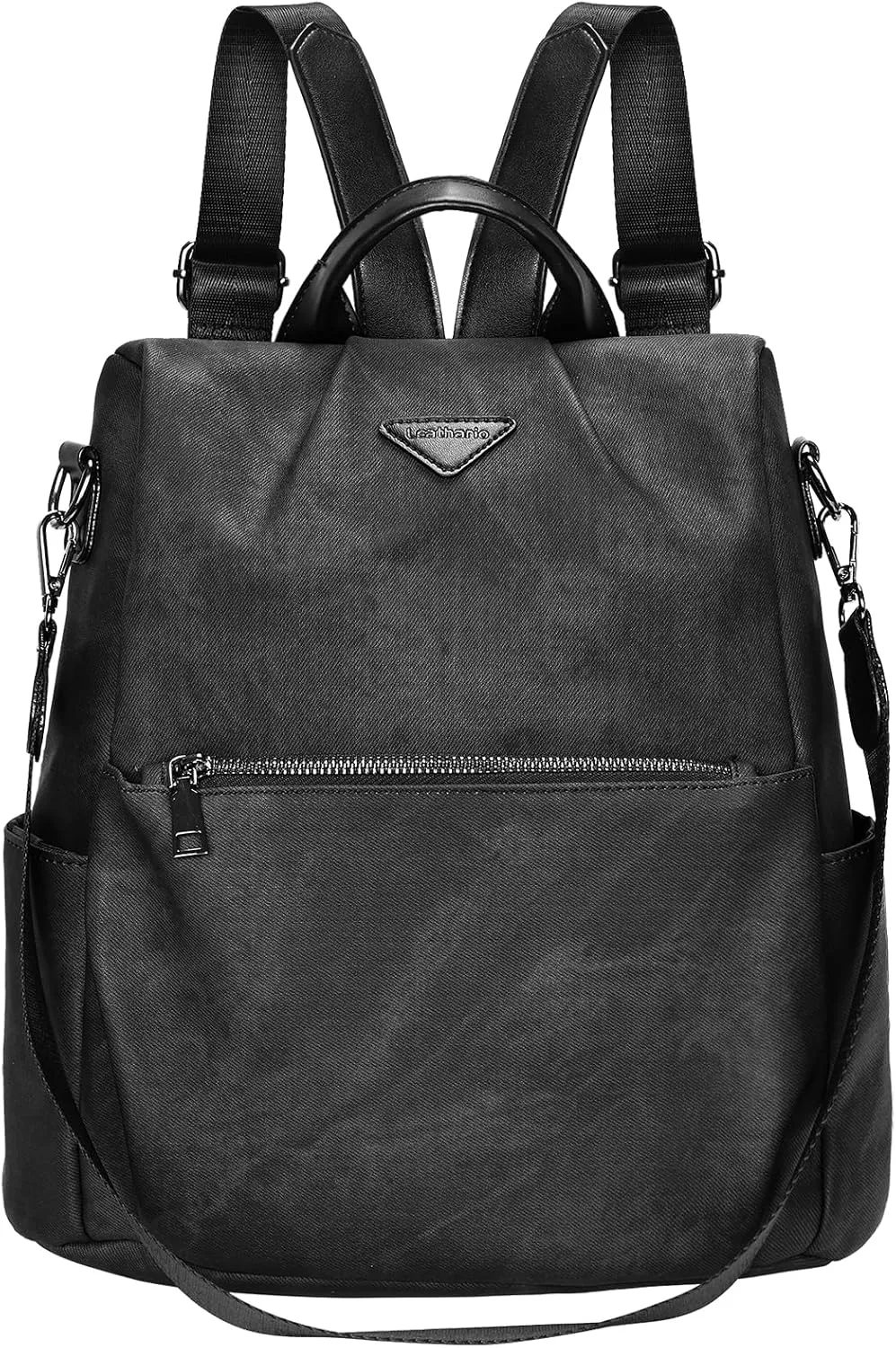 Leathario Women Backpack Purse Anti-Theft Vegan Leather Small Casual Daypack Shoulder Mini Bookbag for College Travel Work