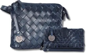Leather Crossbody bag & Wallets for Women, Wallet for Ladies Zipper Coin Purse