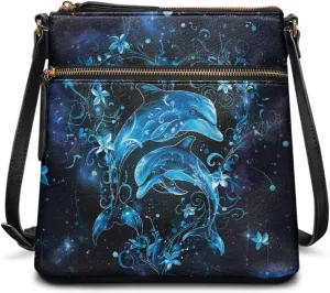 Leather Crossbody Bags for Women Tote Bag with Zipper Waterproof Shoulder Bag Travel Work Soft Handbag