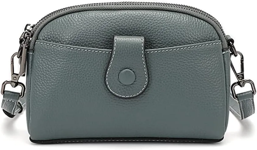 Leather Women's Bag Mini Small Bag Mom Mobile Phone Bag Women's Sigle Shoulder Small Bag Crossbody Bag Female