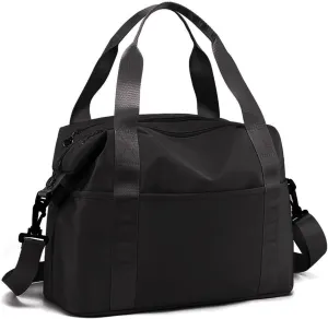 LENGO Women's Lightweight Crossbody Gym Bag - Large Capacity Tote Shoulder Bag for Sports, Travel, and Daily Use