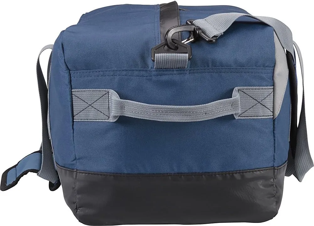 Lewis N. Clark Heavy Duty Large Duffel Bag for Women   Men, Carry On, Gym, Daypack, Ditty & Tra, Black, 18in