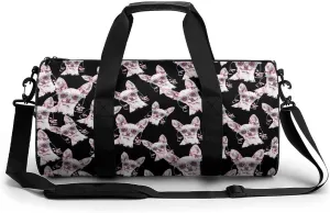 Life Is Better with A Chihuahua Travel Duffel Bag Gym Bags Sports Tote Shoulder Weekender Handbag for Men Women