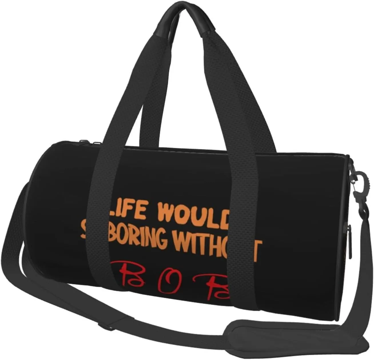 Life Would Be So Boring Without Bob Duffel Bag Gym Bag Travel Sports Tote Large Foldable Beach Swim Yoga8