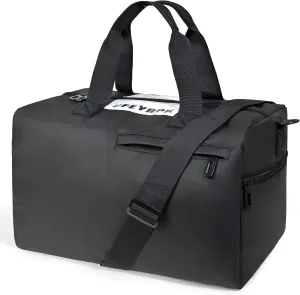 Lightweight Gym Bag for Man Women,Water Resistant Duffle Bag for Travel with Wet Pocket,Wear-resistant Weekender Overnight Duffel Bag,Travel Bag Easy to Clean Tote bag for women(Black)