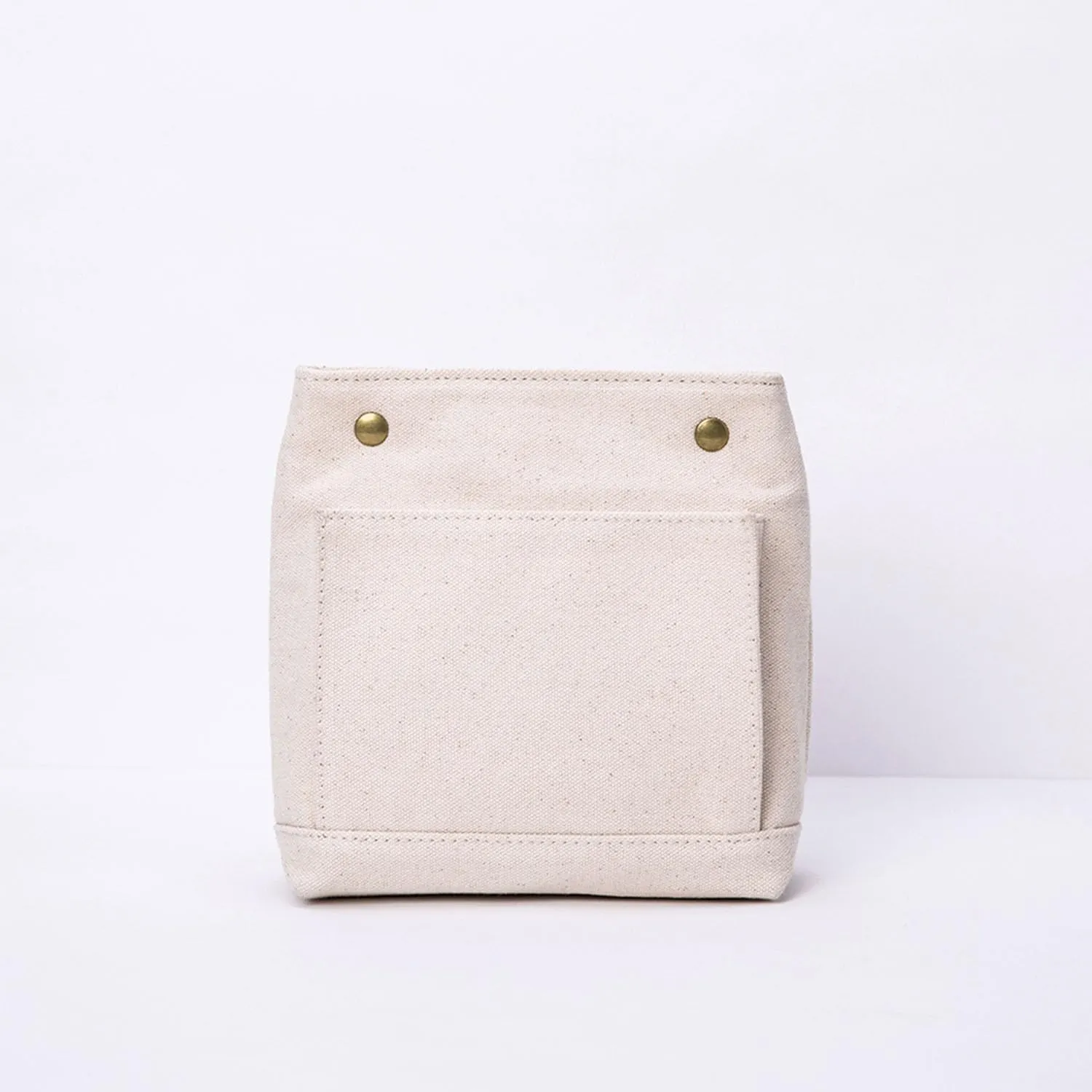 Lightweight Handbag Organizers Insert with Multiple Pockets - Handbag Organizer for Storage and Organization, Cosmetic Bag, Cotton Canvas （XS, Beige）