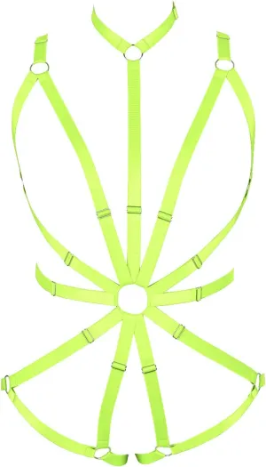 Lingerie cage set Full body harness for women Gothic Plus size Bra Festival Rave Large size Halloween Waist belts ​