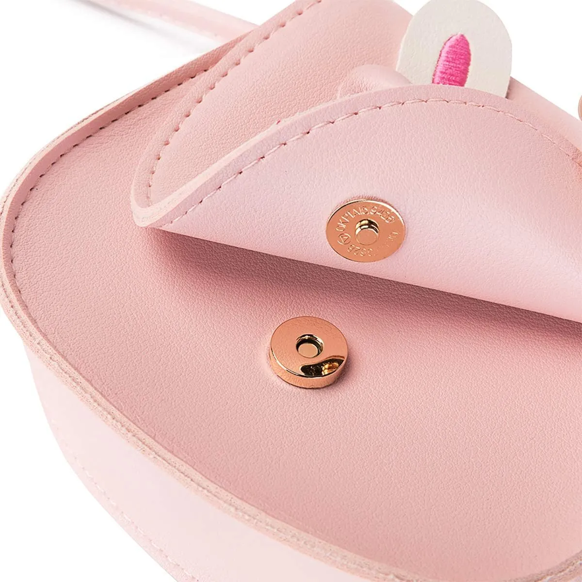 Little Girls' Cute Rabbit Crossbody Purse Small Bow Shoulder Bag Handbag for Kids Toddlers