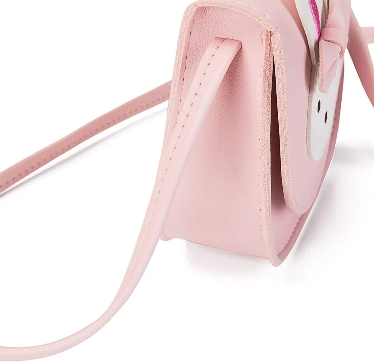 Little Girls' Cute Rabbit Crossbody Purse Small Bow Shoulder Bag Handbag for Kids Toddlers
