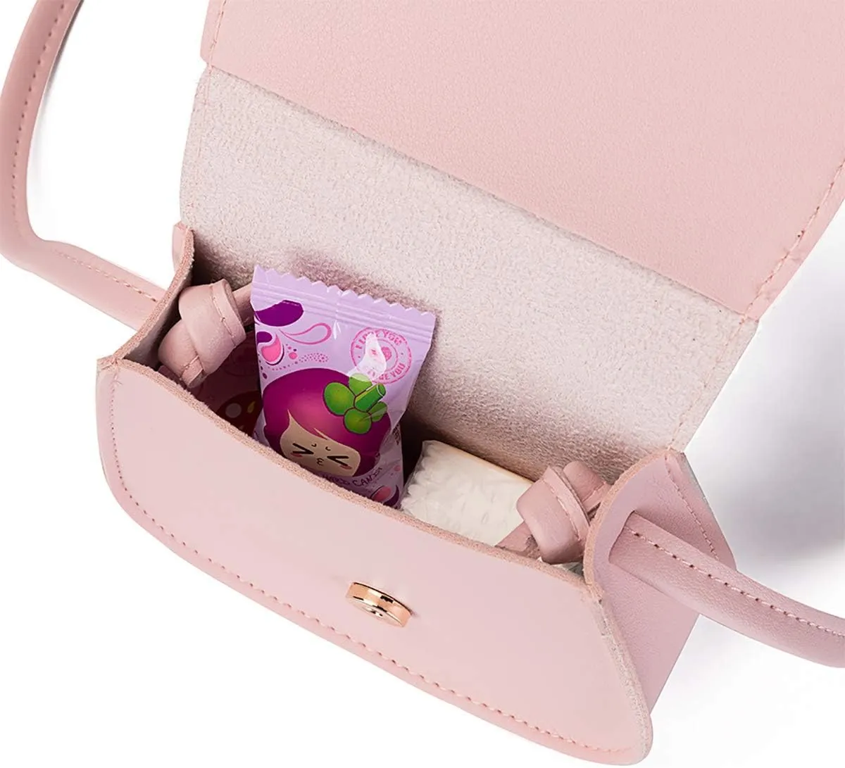 Little Girls' Cute Rabbit Crossbody Purse Small Bow Shoulder Bag Handbag for Kids Toddlers