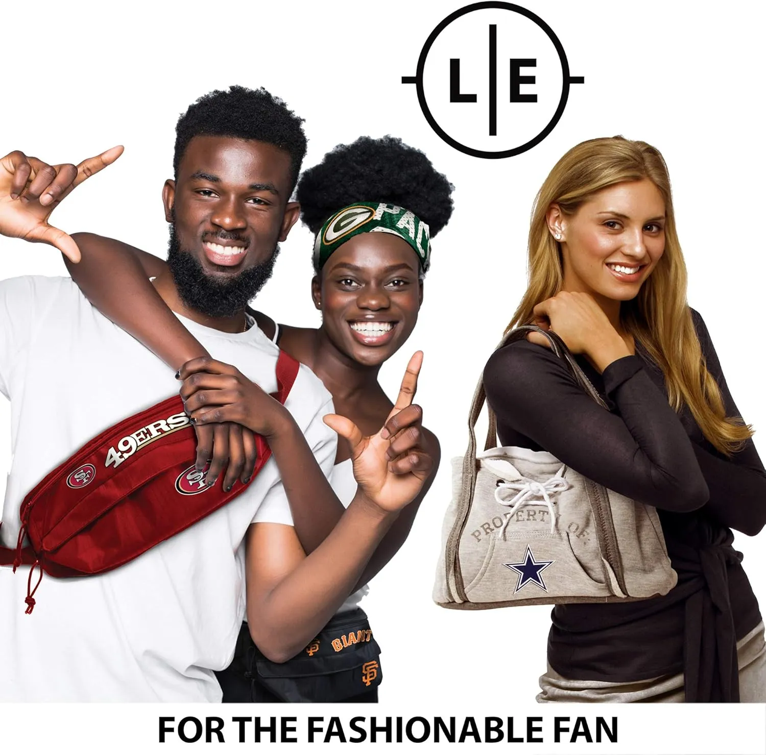 Littlearth NFL womens Nfl Love Tote