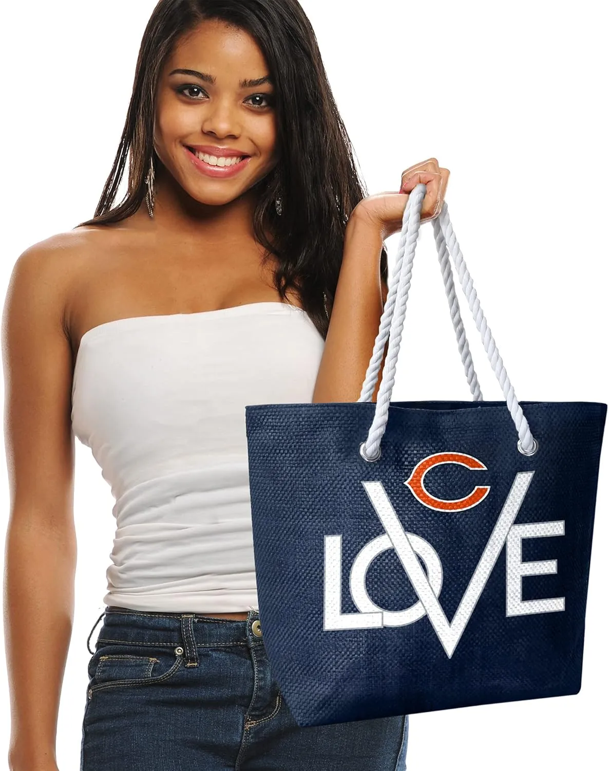 Littlearth NFL womens Nfl Love Tote
