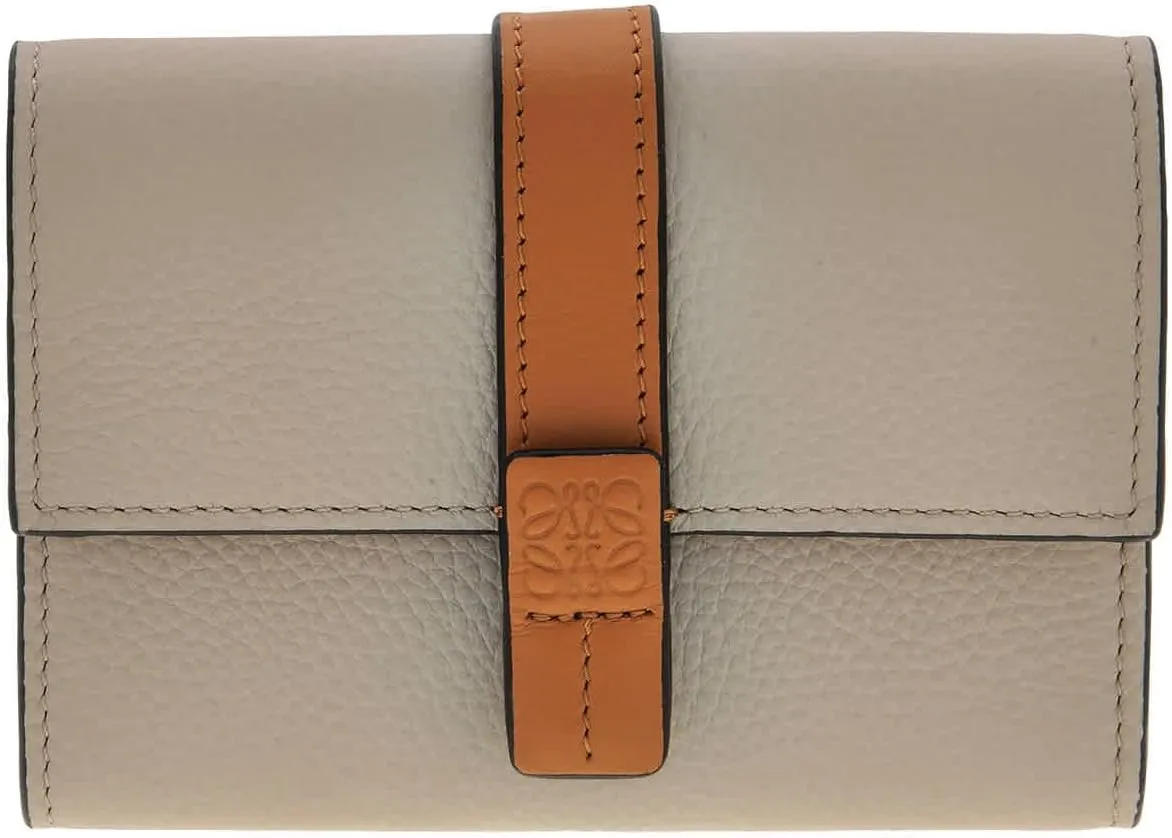 LOEWE Grained Calfskin Small Vertical Wallet