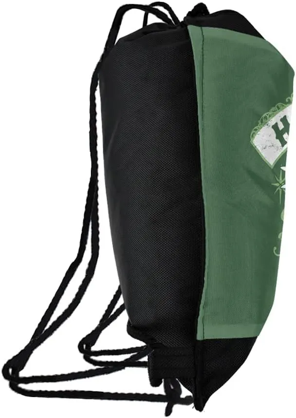 LOGOVISION Lord of The Rings Hobbiton Drawstring Backpack Sports Bag Sackpack 17" x 13", Perfect for Gym, Yoga or Practice