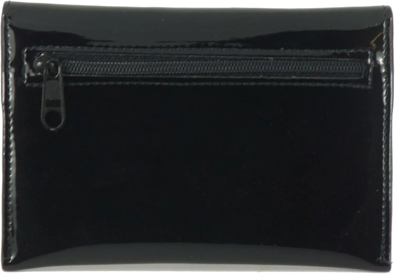 LONI Ladies Faux Leather Wallet Clutch Bag Purse Coin Pouch in Metallic Gold