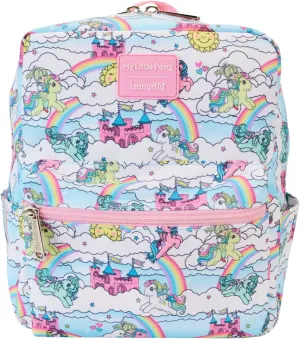 Loungefly Hasbro My Little Pony Sky Scene AOP Small Nylon MINI Backpack