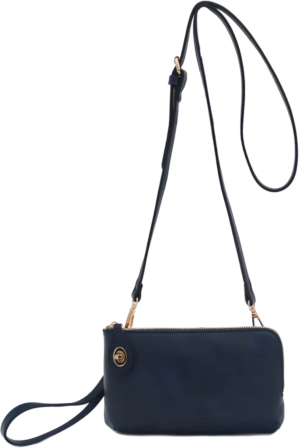 LOVESOME Women's Small Crossbody Bag Wristlet Clutch