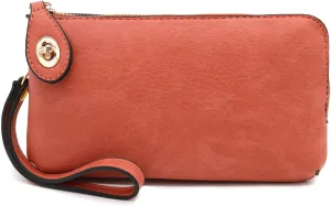 LOVESOME Women's Small Crossbody Bag Wristlet Clutch