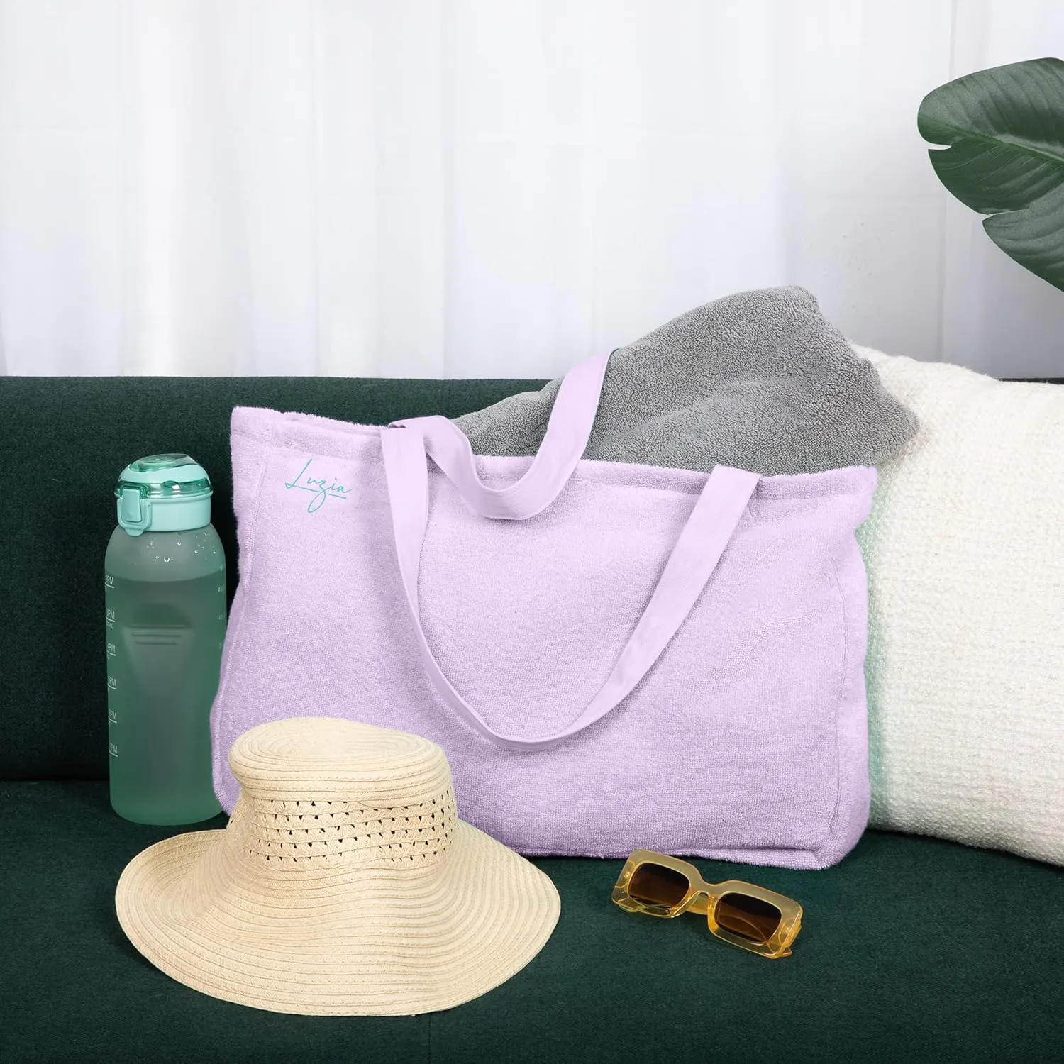 Luzia Cotton Terry Tote Bag
