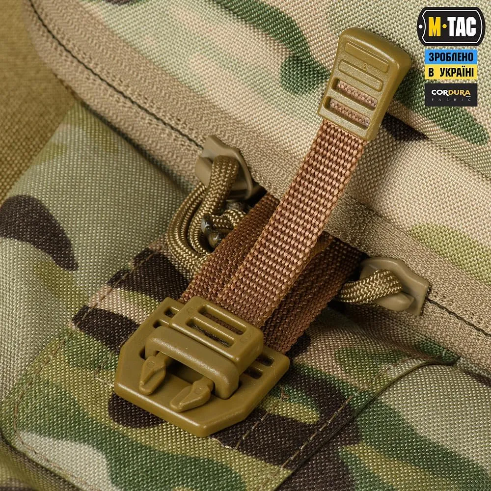 M-Tac Elite Cross Bag Slim - Tactical Crossbody Sling Backpack for Man with CCW Concealed Carry (Multicam, Slim)