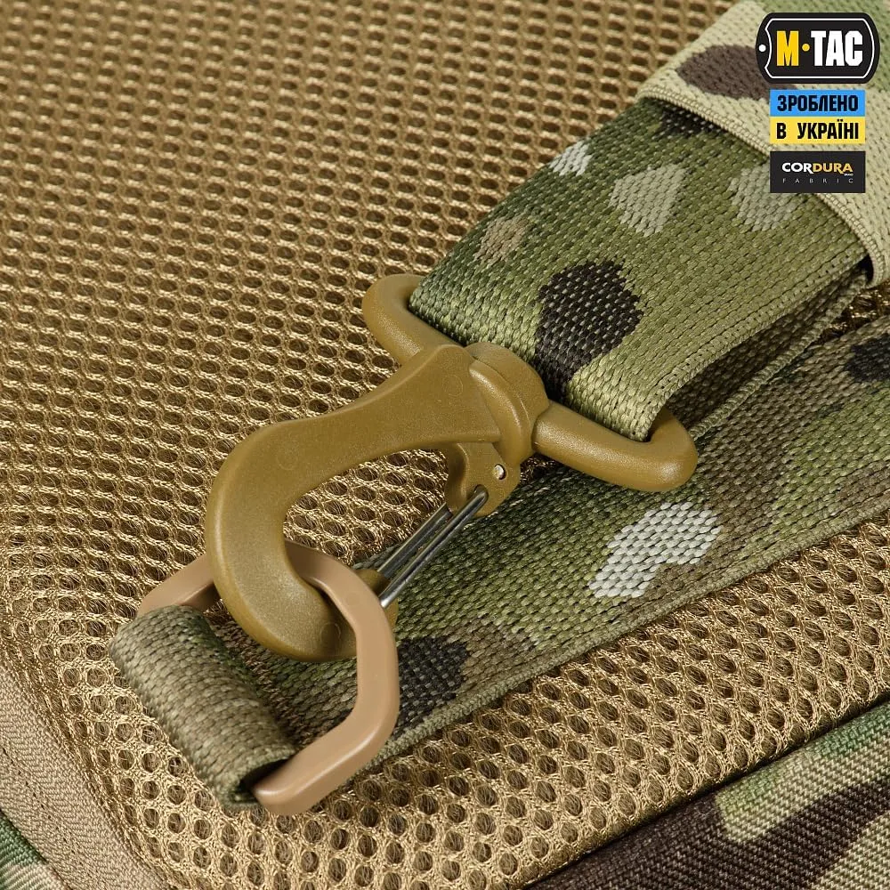 M-Tac Elite Cross Bag Slim - Tactical Crossbody Sling Backpack for Man with CCW Concealed Carry (Multicam, Slim)