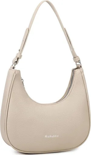 Makukke Small Shoulder Bag, Crossbody Bag - PU Leather, Y2K Vintage Party Handbag