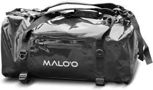 Malo'o Airtight Waterproof Adventure Duffle - Ideal for Kayaking, Camping, Beach, Fishing, Boating, Hiking - Water-Tight Zipper