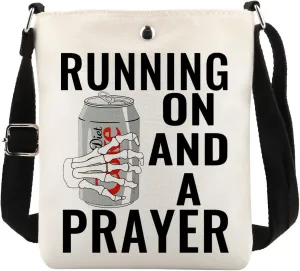 MAOFAED Soda Can Crossbody Bag, Soda Lover Gift, Soft Drink Gift, Shoulder Bag for Shopping Travel Office