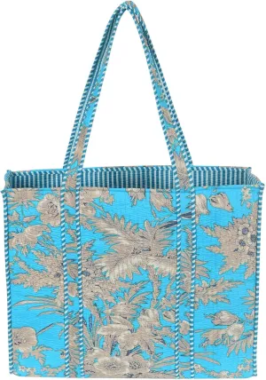 Marubhumi Women Lightweight Travel Bag Purse Cotton Shoulder Tote Bag For Shopping Grocery & Beach Bag