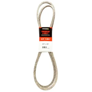 Maxpower 347640 Premium Belt Reinforced with Kevlar Fiber Cords, 5/8" x 95"