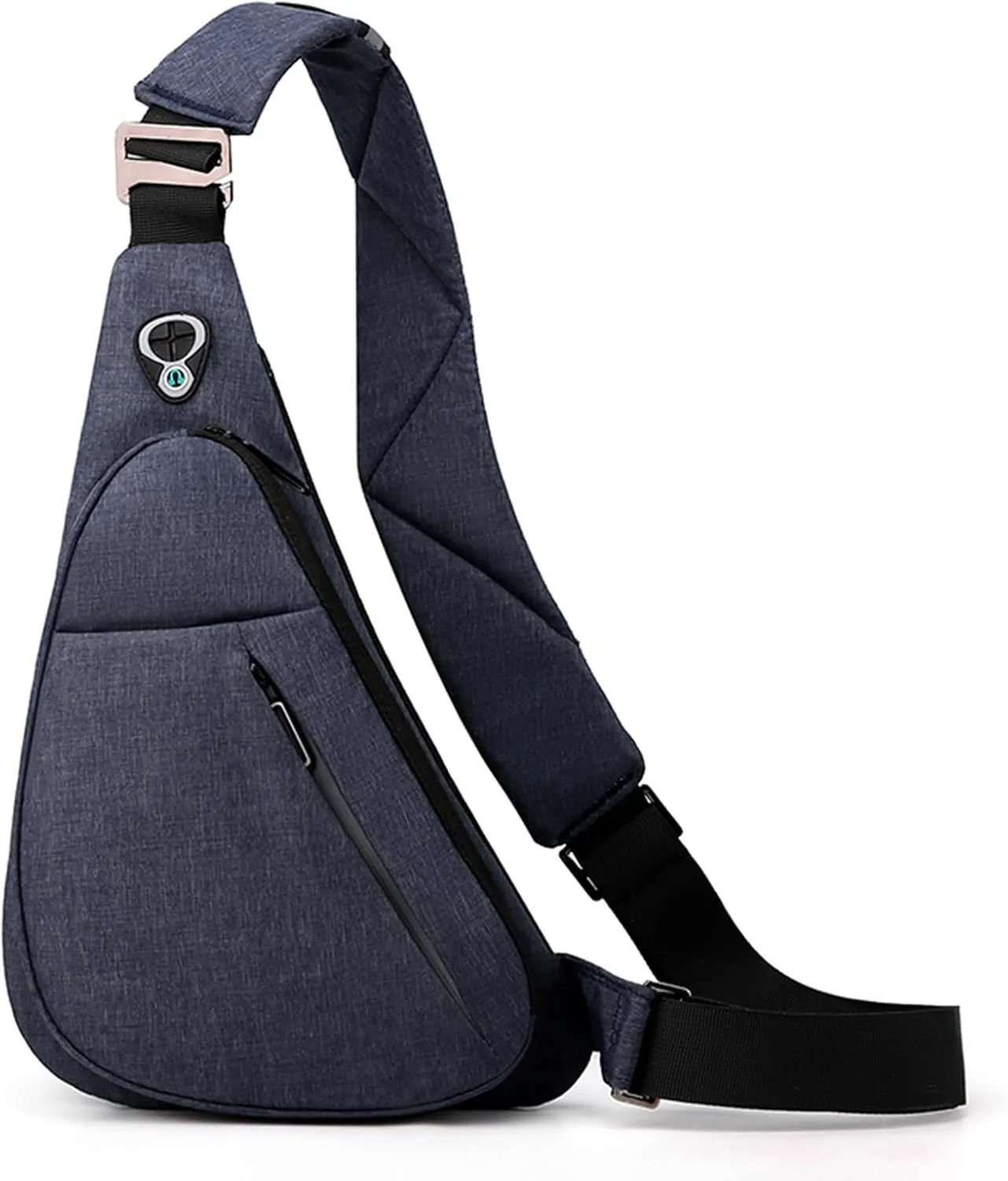 MAXTOP Anti Theft Crossbody Travel Bag for Men Women Slim Sling Shoulder Bag with Adjustable Strap