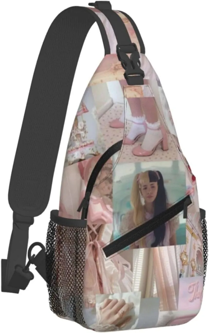 Mela-nie Martinez Crossbody Sling Backpack Sling Bag Multipurpose Travel Hiking Chest Bag Daypack One Size