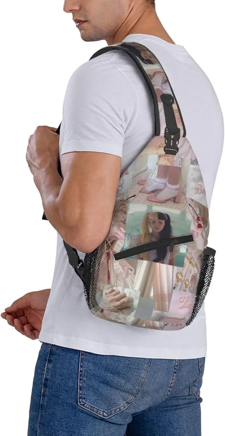 Mela-nie Martinez Crossbody Sling Backpack Sling Bag Multipurpose Travel Hiking Chest Bag Daypack One Size