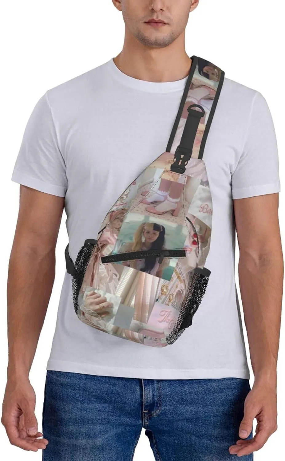 Mela-nie Martinez Crossbody Sling Backpack Sling Bag Multipurpose Travel Hiking Chest Bag Daypack One Size