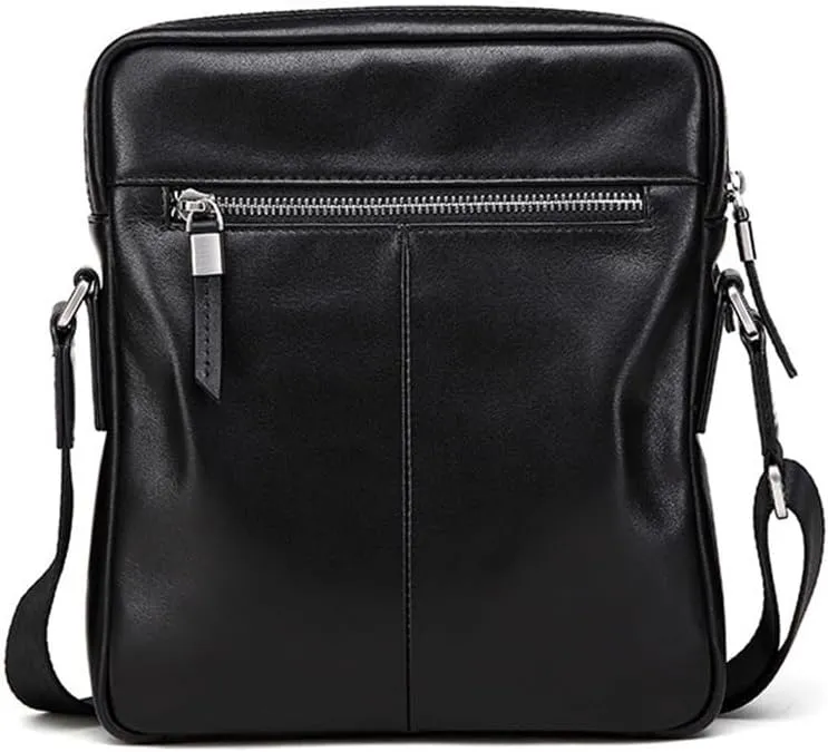 Men's Shoulder Bag Crossbody Multifunctional Handheld Genuine Soft Leather Bag Business Layer Cowhide