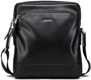 Men's Shoulder Bag Crossbody Multifunctional Handheld Genuine Soft Leather Bag Business Layer Cowhide