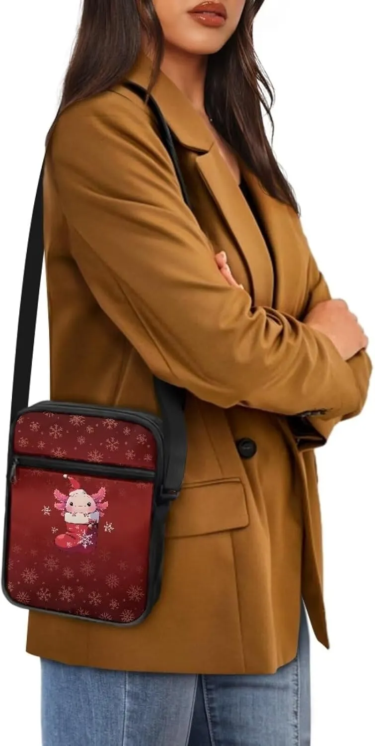 Messenger Bag for Women Crossbody Cell Phone Purse Small Shoulder Pouch for Outdoor