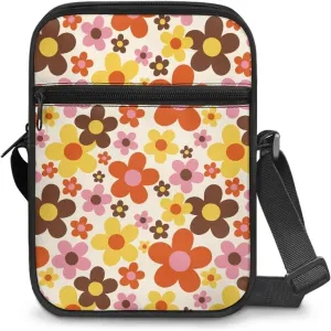 Messenger Bag for Women Crossbody Small Cell Phone Purse Wallet for Outdoors Travel