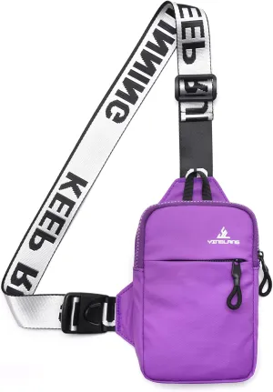 Mini Sling Bag for Women Men Small Crossbody Bag Shoulder Backpack Casual Phone Chest Bag Travel Personal Pocket Bag