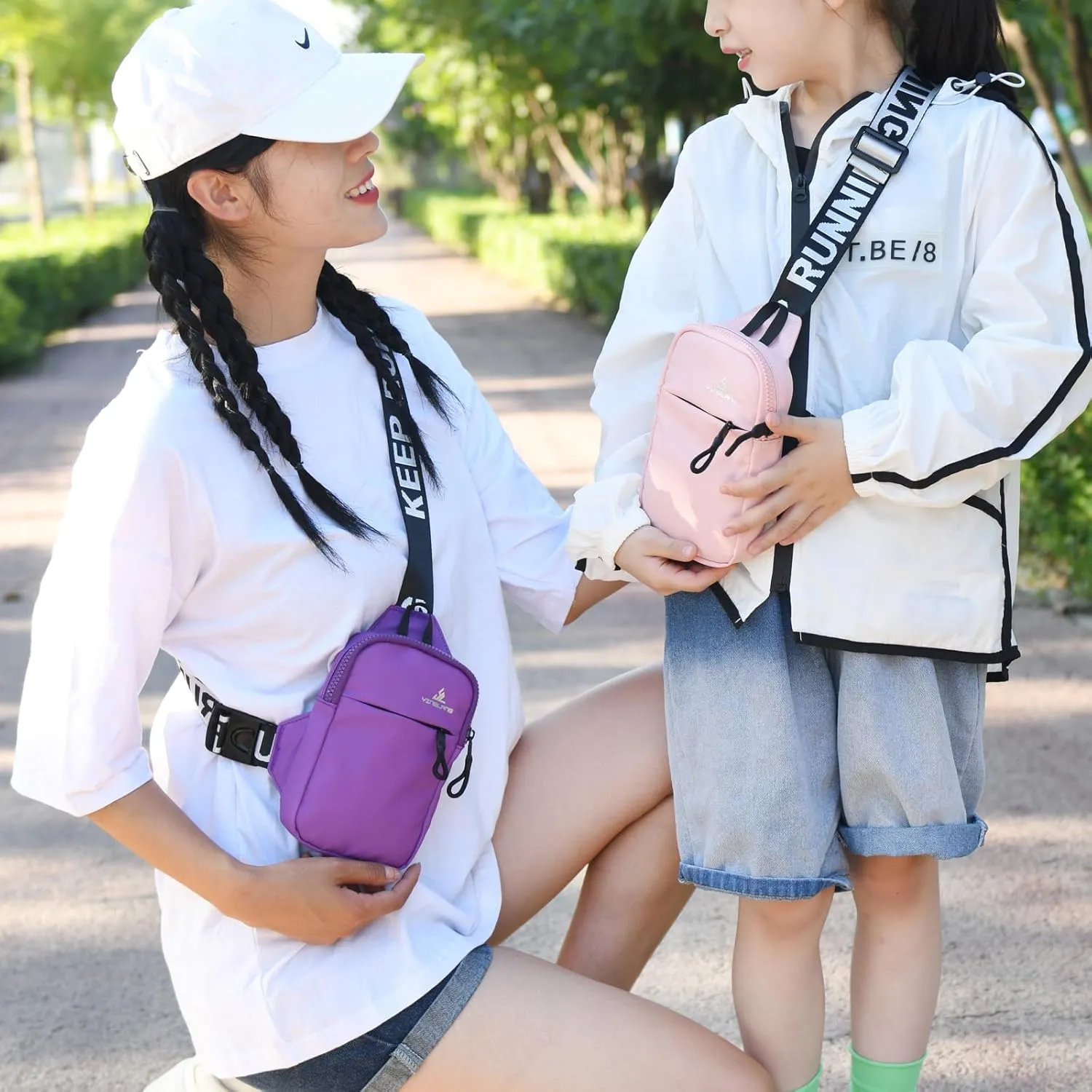 Mini Sling Bag for Women Men Small Crossbody Bag Shoulder Backpack Casual Phone Chest Bag Travel Personal Pocket Bag