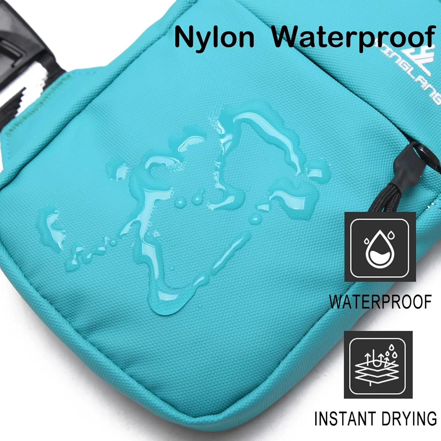Mini Sling Bag for Women Men Small Crossbody Bag Shoulder Backpack Casual Phone Chest Bag Travel Personal Pocket Bag