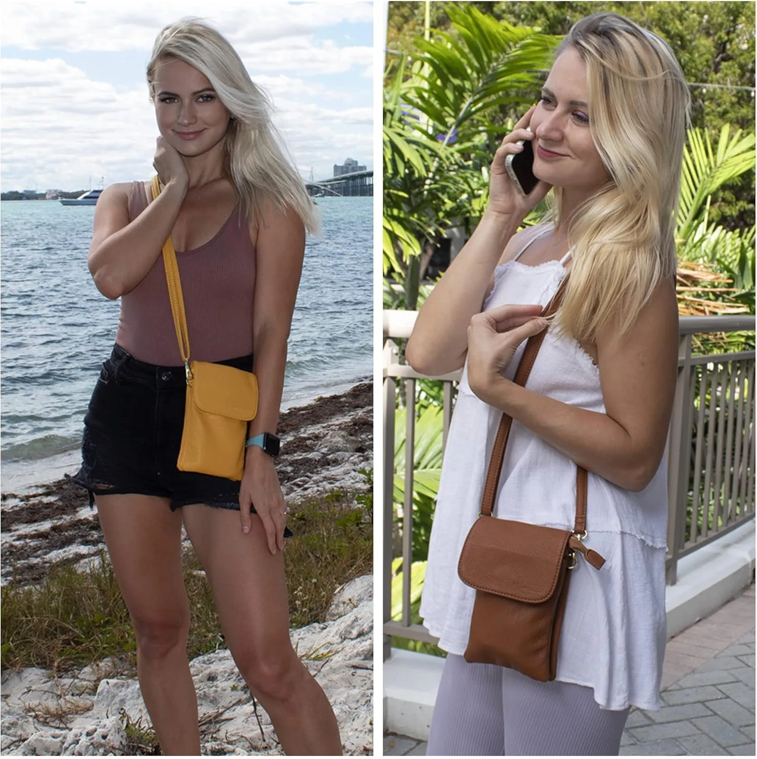 MINICAT Roomy Pockets Small Crossbody Bags Cell Phone Wallet Purses for Women