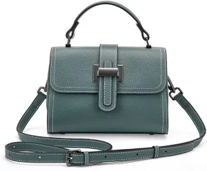 mom Female Small Crossbody Bag Leather Female Bag Everything Shoulder Portable Small Square Bag