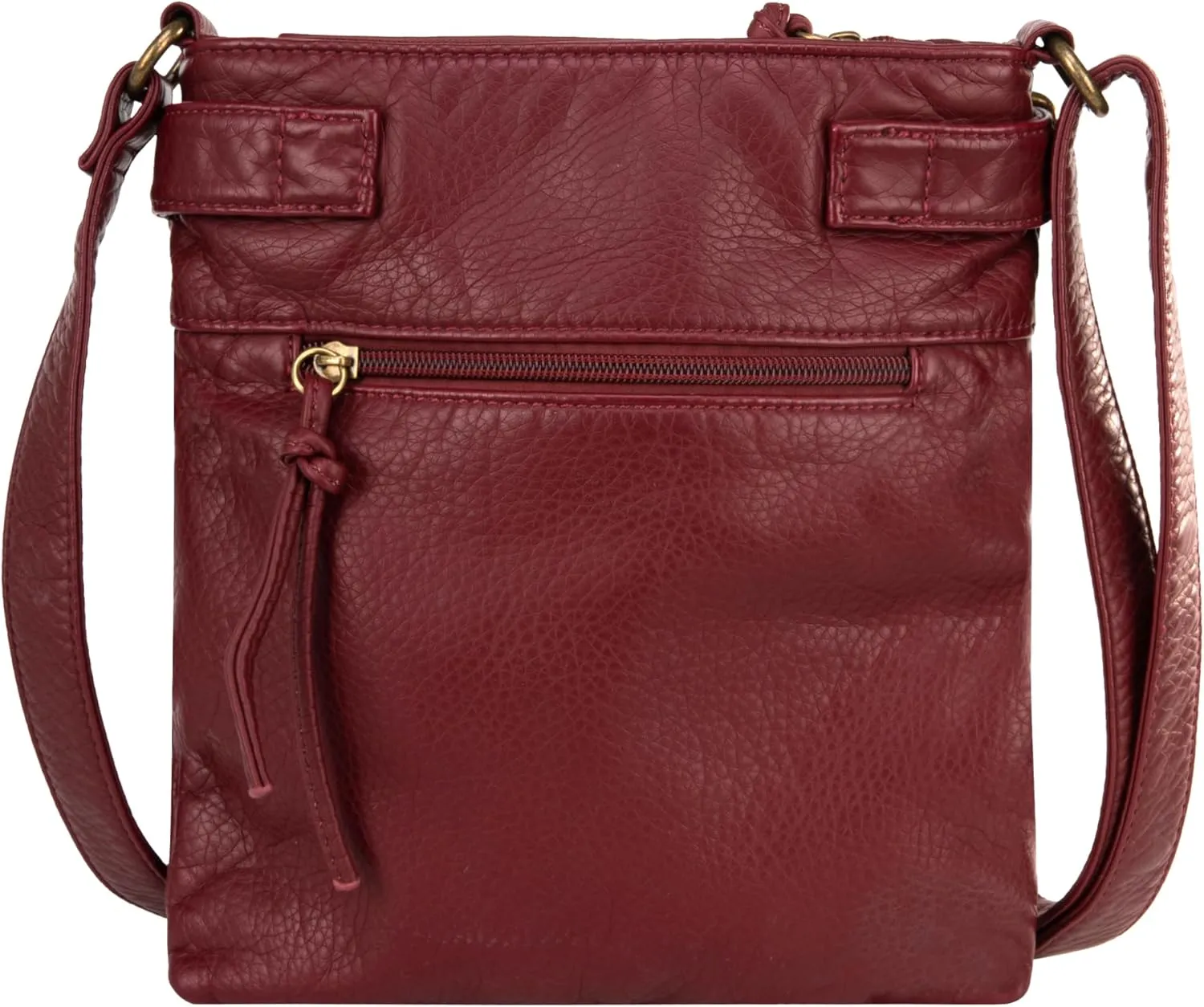 Montana West Crossbody Bag for Women Soft Washed Leather Multi Pocket crossbody handbags