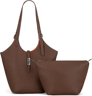Montana West Hobo Bags for Women Designer Soft PU Leather Shoulder Bag with Detachable Pouch