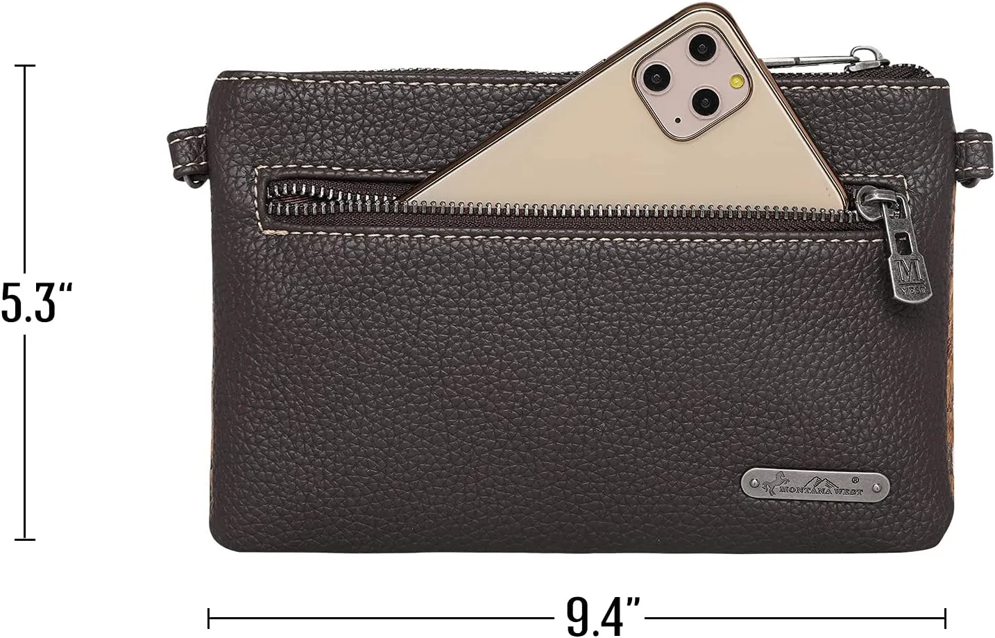 Montana West Western Purse for Women Crossbody Bag Wristlet Clutch Purse