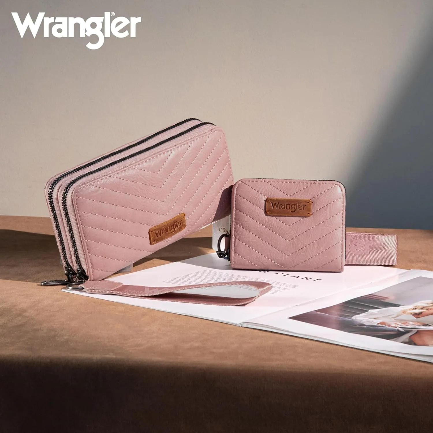 Montana West X Wrangler Rfid Wristlet Wallets for Women Clutch & Wallet Sets Gifts Birthday Anniversary