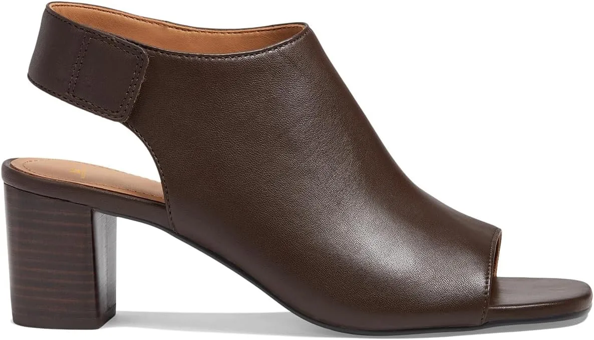 MOOMMO Women Chunky Block Heel Booties Sandals Open Square Toe Cutout Ankle Boots Backless 2" Stacked Mid Heels Matte Sandal Bootie Dress Peep Toe Heeled Sandals Hook & Loop Vintage Comfort 4-11 M US