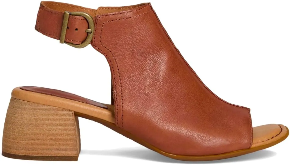 MOOMMO Women Chunky Stacked Heel Booties Sandals Suede Open Square Toe Cutout Ankle Boots Backless Mid Block Heels Slingback Sandals Buckle Ankle Strap Matte Peep Toe Summer Shoes Dressy 4-11 M US