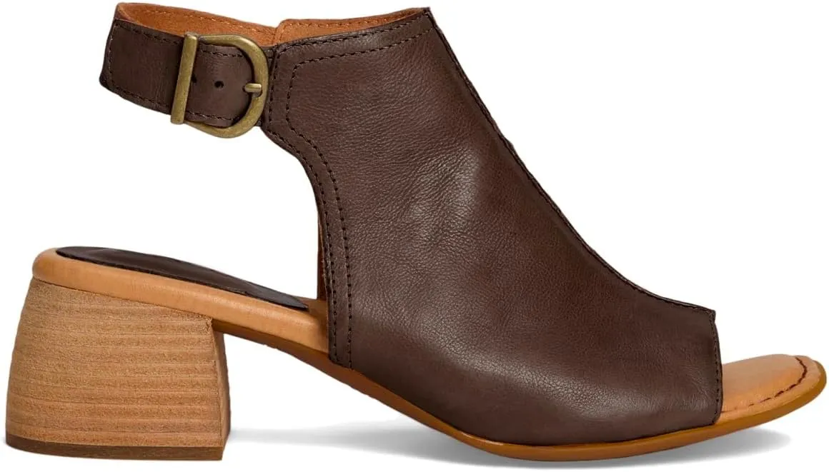 MOOMMO Women Chunky Stacked Heel Booties Sandals Suede Open Square Toe Cutout Ankle Boots Backless Mid Block Heels Slingback Sandals Buckle Ankle Strap Matte Peep Toe Summer Shoes Dressy 4-11 M US